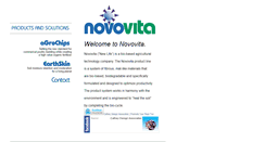 Desktop Screenshot of novovita.com